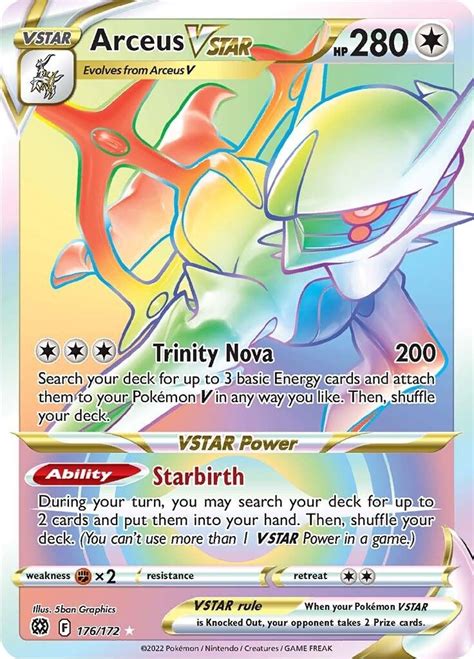 most expensive arceus card.